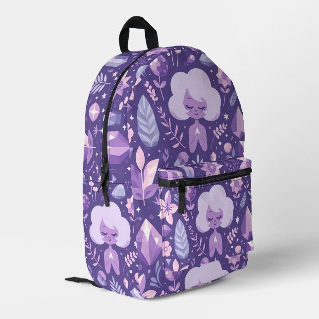 Sac À Dos Imprimé Motif Crystal Dreams (Coin arrière gauche)