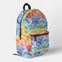 Motif d'aquarelle arc-en-ciel
