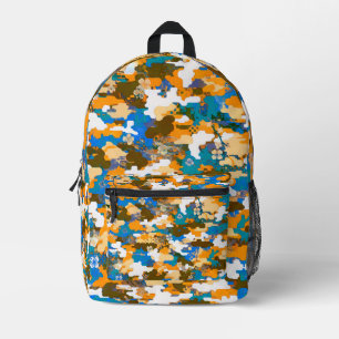 Sac À Dos Imprimé Motif de camouflage numérique urbain à haut contra