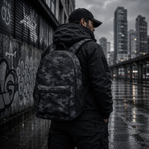 Sac À Dos Imprimé Motif de camouflage tactique Fantôme Urbain