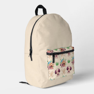 Sac À Dos Imprimé Motif de chien adorable