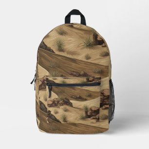 Sac À Dos Imprimé Motif de combinaison Ghillie du désert