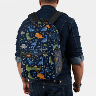 Sac À Dos Imprimé Motif de dinosaure mignon et coloré