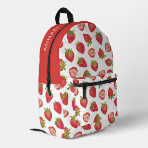 Sac À Dos Imprimé Motif de fraises