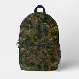 Sac À Dos Imprimé Motif de Ghillie pour terrain marécageux 