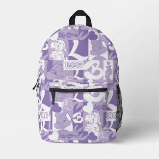 Sac À Dos Imprimé Motif de grille Lola '96