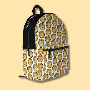 Sac À Dos Imprimé Motif de lion de jungle pour enfants mignons