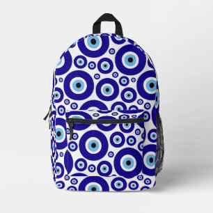 Sac À Dos Imprimé Motif de l'œil maléfique, Œil grec, Œil turc, Naza