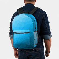 Motif de maillage géométrique bleu clair