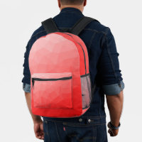 Motif de maillage géométrique dégradé rouge