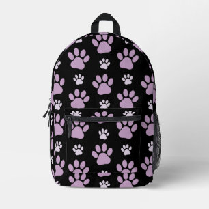 Sac À Dos Imprimé Motif De Pâtes, Pâtes Lilac, Pâtes De Chien, Empre