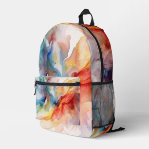 Sac À Dos Imprimé Motif de peinture aquarelle