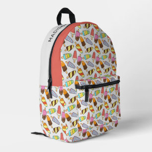 Sac À Dos Imprimé Motif de Popsicles de crème glacée
