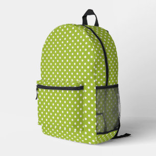 Sac À Dos Imprimé Motif de printemps avec pois blancs
