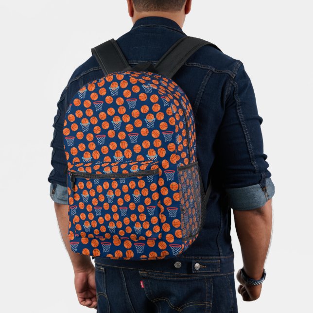 Sac À Dos Imprimé Motif de sport de baseball  (Insitu (Modèle))