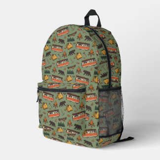 Sac À Dos Imprimé Motif des aventures du camp d'entraînement