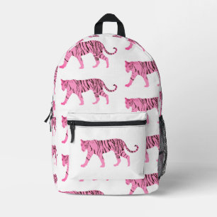Sac À Dos Imprimé Motif des tigres roses