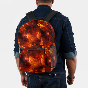 Sac À Dos Imprimé Motif d'incendie