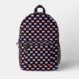 Sac À Dos Imprimé motif d'indicateur À damiers Pays-Bas