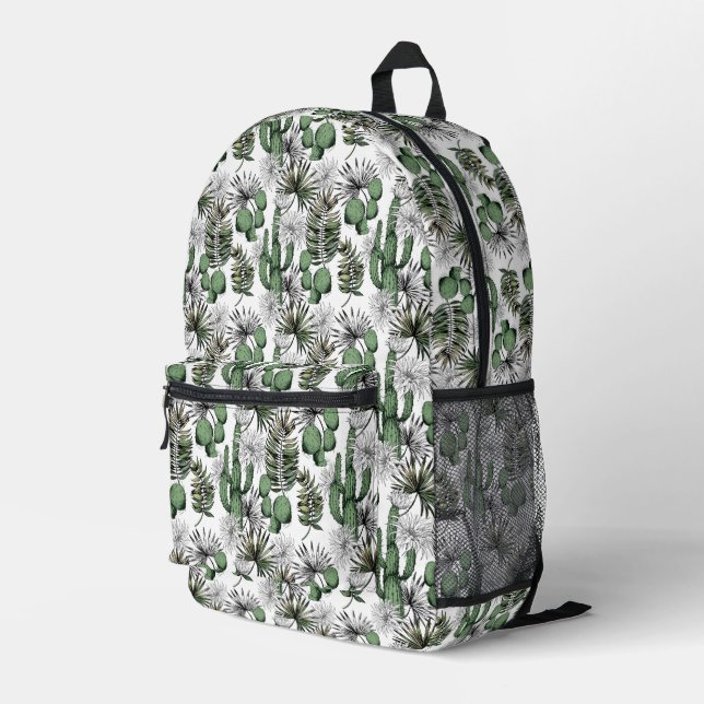 Sac À Dos Imprimé Motif du désert de Cactus (Coin arrière droit)