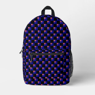 Sac À Dos Imprimé motif du drapeau À damiers Australie