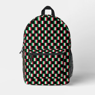 Sac À Dos Imprimé motif du drapeau À damiers Italie