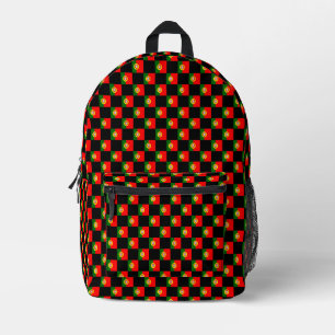 Sac À Dos Imprimé motif du drapeau À damiers Portugal
