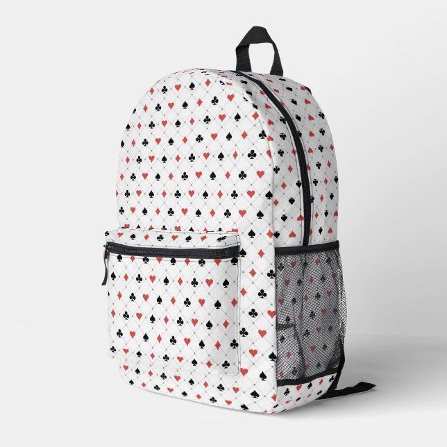 Sac À Dos Imprimé Motif du pont de cartes (Coin arrière droit)