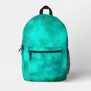 Sac À Dos Imprimé Motif émeraude vert Émeraude
