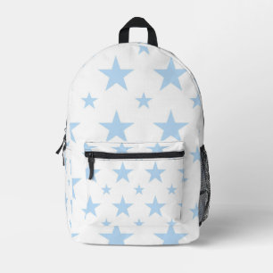 Sac À Dos Imprimé Motif Étoiles Bleues Constellation Pastel pour Enf