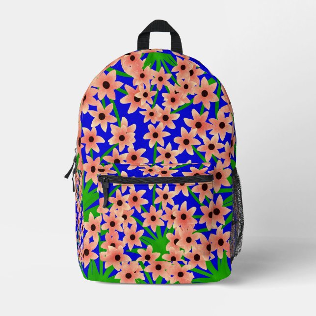 Sac À Dos Imprimé Motif floral (Recto)