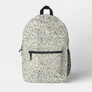 Sac À Dos Imprimé Motif floral broderie vintage windrush Morris