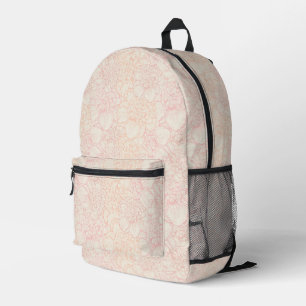 Sac À Dos Imprimé Motif floral de pivoine rose