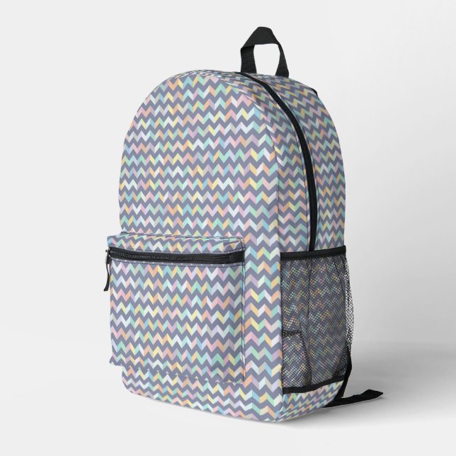Sac À Dos Imprimé Motif géométrique (Coin arrière droit)