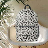 Motif géométrique moderne avec accents métalliques