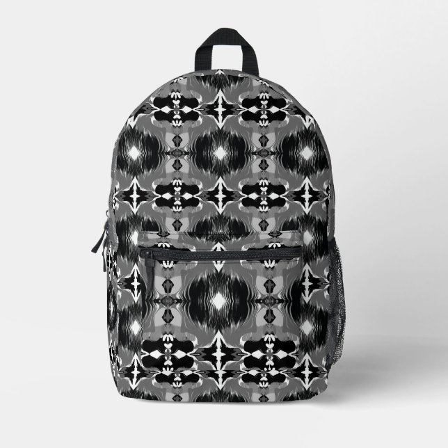 Sac À Dos Imprimé Motif Miroir Ombre  (Recto)