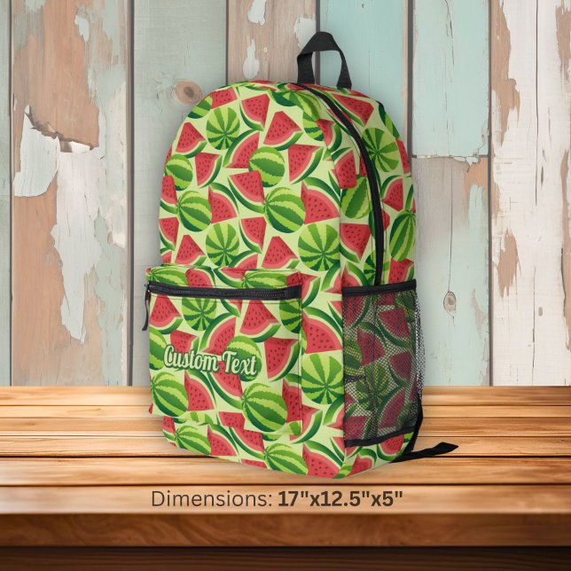 Sac À Dos Imprimé Motif Pastèque (Créateur téléchargé)