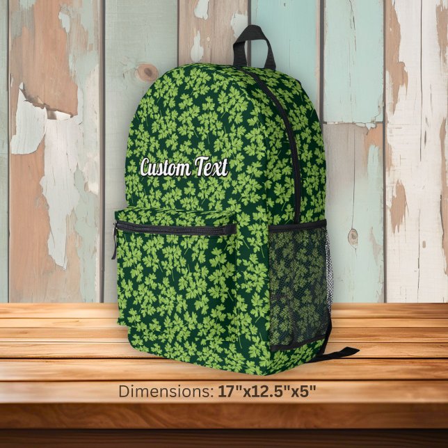 Sac À Dos Imprimé Motif Persil (Créateur téléchargé)
