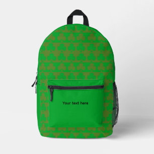 Sac À Dos Imprimé Motif personnalisé Clover