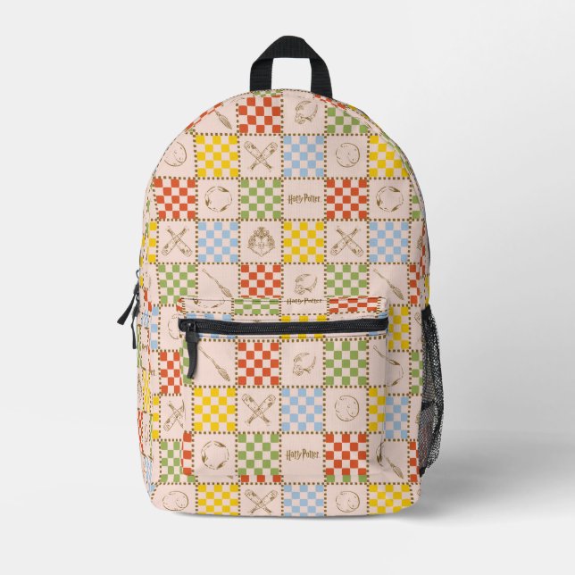 SAC À DOS IMPRIMÉ MOTIF VÉRIFICATEUR D'ÉQUIPE QUIDDITCH™ HOGWARTS™ (Recto)