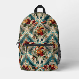 Sac À Dos Imprimé Motif Whimsical Floral Italien