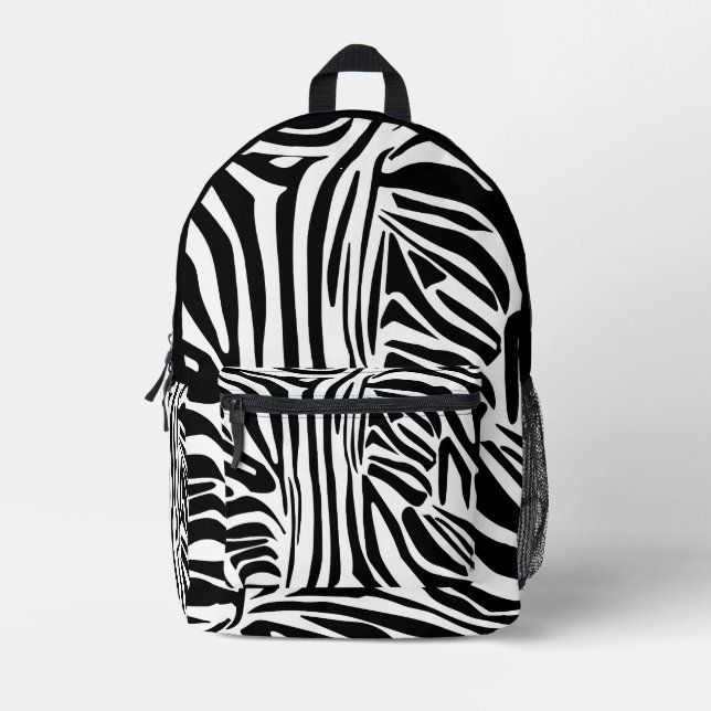 Sac À Dos Imprimé Motif zèbre (Recto)