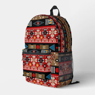 Sac À Dos Imprimé Motifs africains, coussin jeté à motif oriental