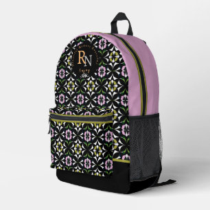Sac À Dos Imprimé Multicolores géométriques