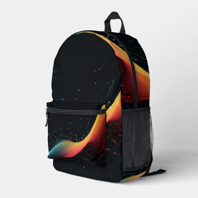 Sac À Dos Imprimé musique ciel étoilé (Coin arrière droit)