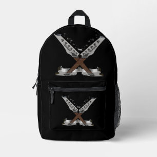 Sac À Dos Imprimé Musique de guitare rustique