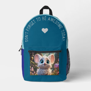 Sac À Dos Imprimé N’oubliez pas de...