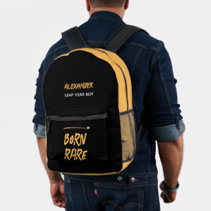 Sac À Dos Imprimé Né Rare Leap Année Garçon Fév 29 Anniversaire
