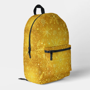 Sac À Dos Imprimé Neige dorée
