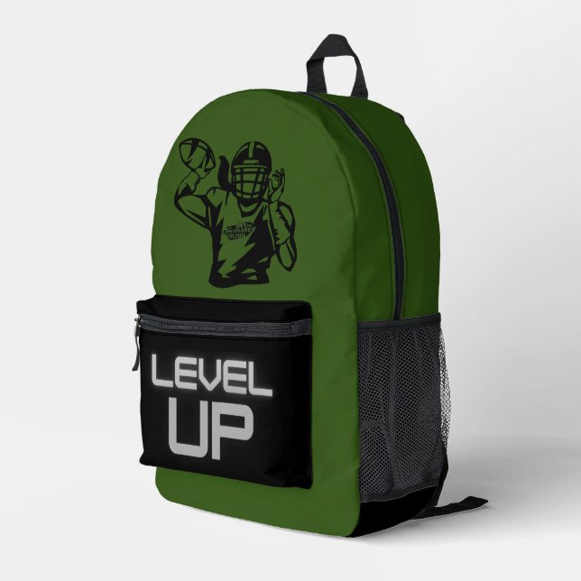 Sac À Dos Imprimé Niveau supérieur (Coin arrière droit)